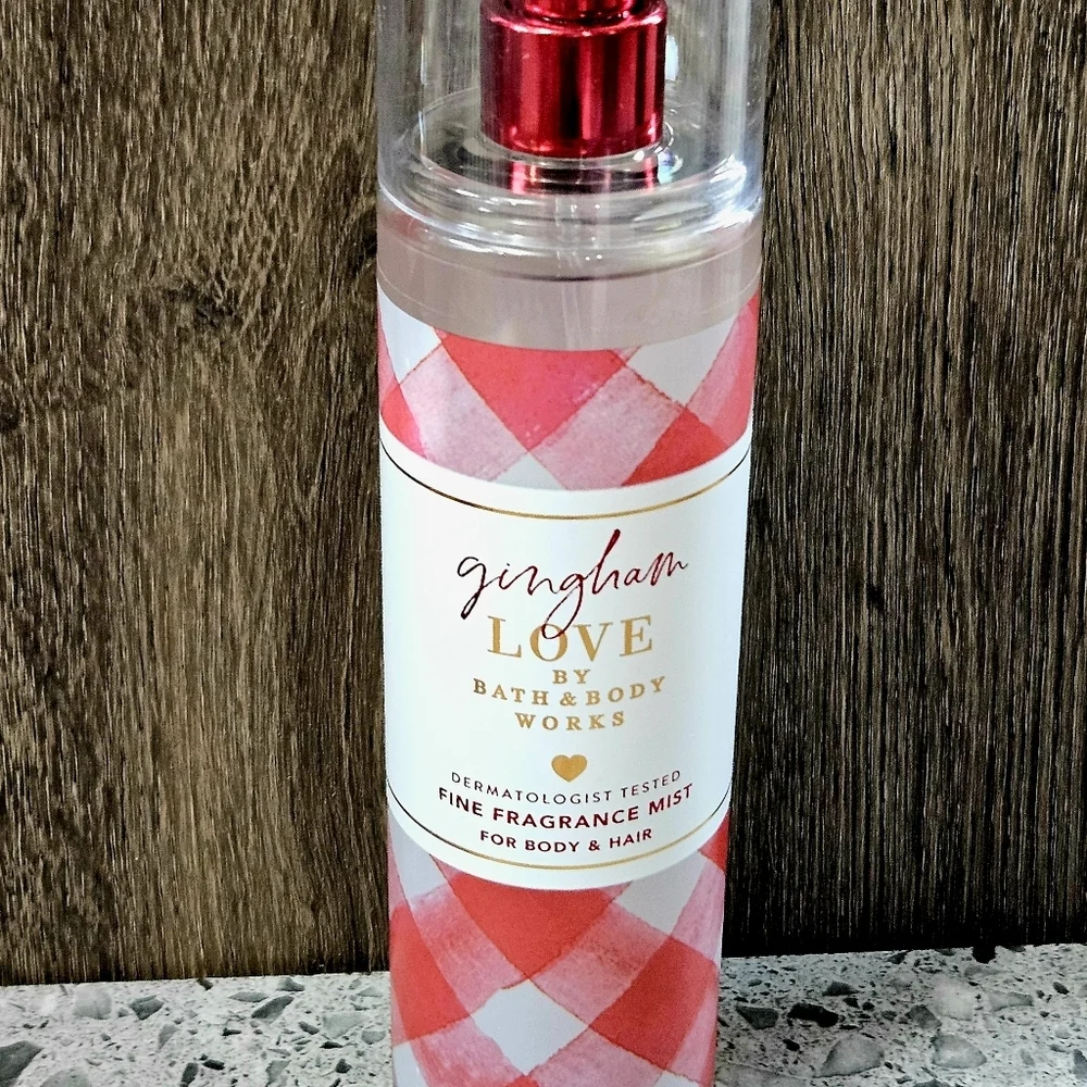 Bath & Body Works GINGHAM LOVE Fine Fragrance Body Mist NEW MSRP $17.95